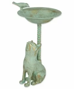CAT BIRDBATH