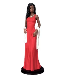 Evening Glamour in Red and White