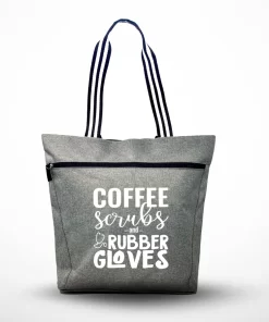 Gray Coffee Scrubs