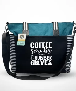 Teal Coffee Scrubs