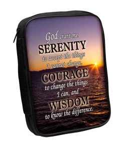 Bible Cover: Serenity Prayer **