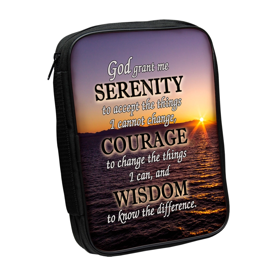 Bible Cover: Serenity Prayer **