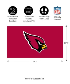 Alternative view of ARIZONA CARDINALS DOOR MAT