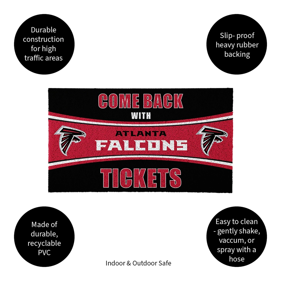 ATLANTA FALCONS DOOR MAT - Image 2