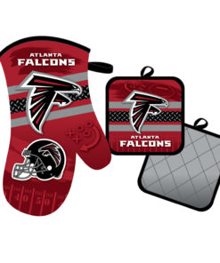 ATLANTA FALCONS OVEN MITT & POT HOLDER