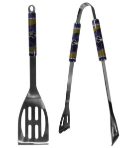 BALTIMORE RAVENS 2PC BBQ SET