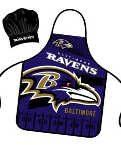 BALTIMORE RAVENS CHEF HAT & APRON