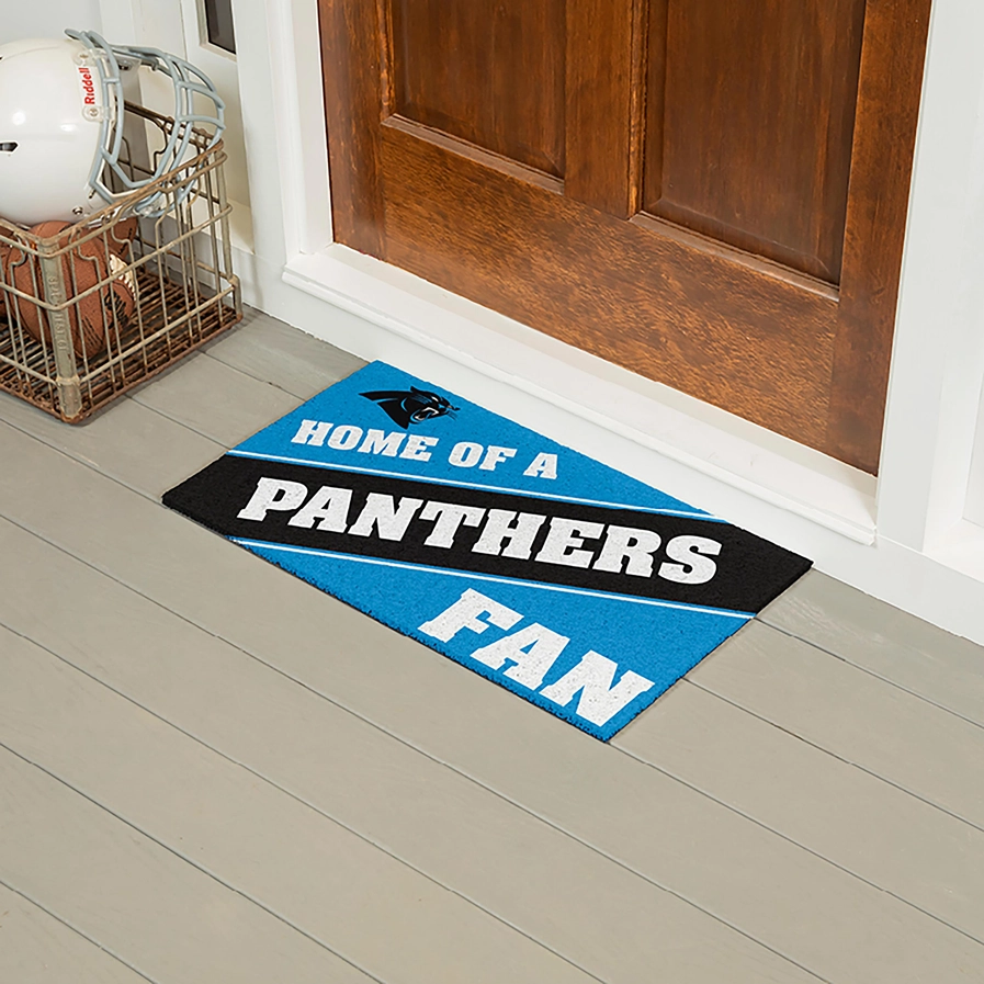 CAROLINA PANTHERS DOOR MAT
