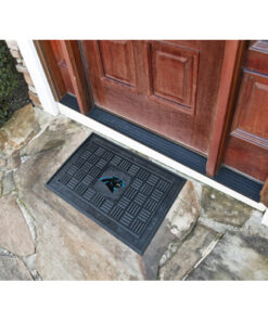 CAROLINA PANTHERS RUBBER DOOR MAT