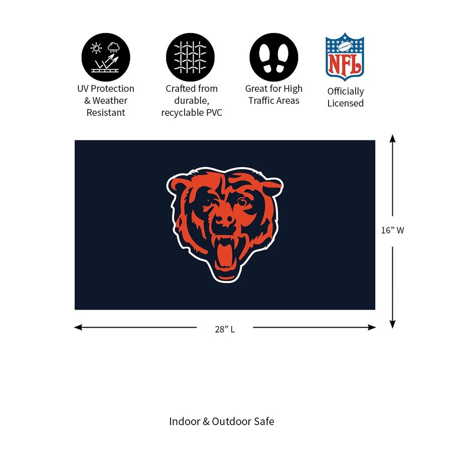 CHICAGO BEARS DOOR MAT - Image 3