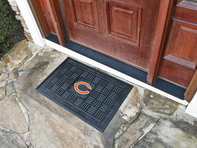 CHICAGO BEARS RUBBER DOOR MAT