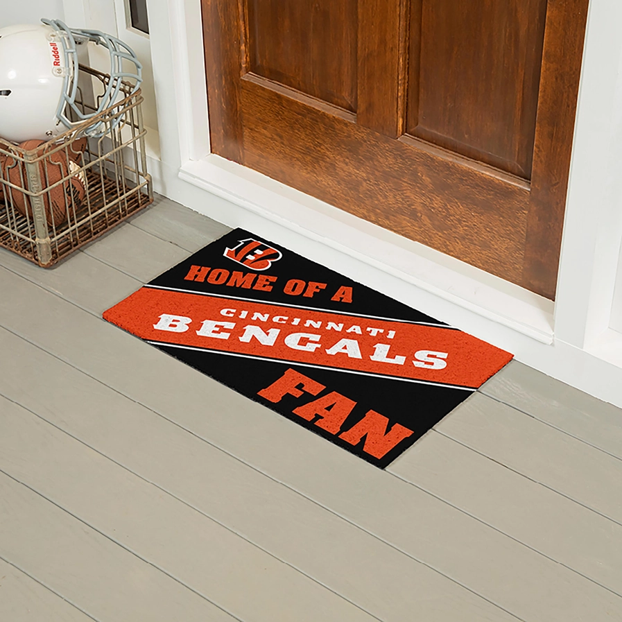 CINCINNATI BENGALS DOOR MAT