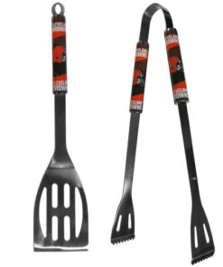 CLEVELAND BROWNS 2PC BBQ SET