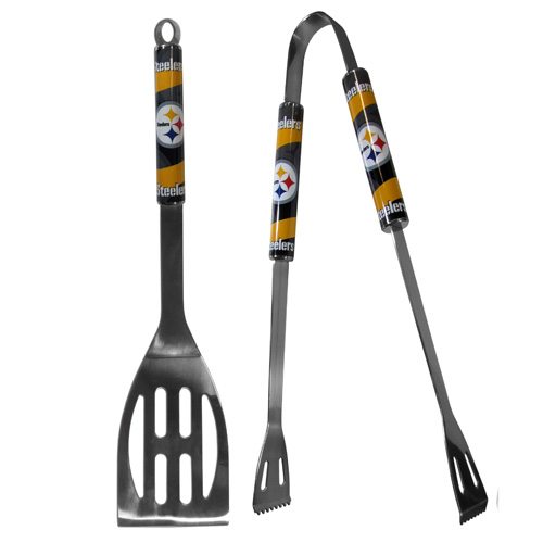 PITTSBURGH STEELERS 2PC BBQ SET