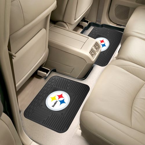 PITTSBURGH STEELERS UTILITY CAR MAT SETS (REAR)