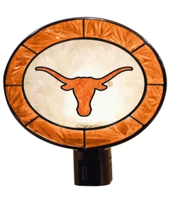 Art Glass Nighlight, Texas Longhorns