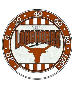 Art Glass Thermometer, Texas Longhorns