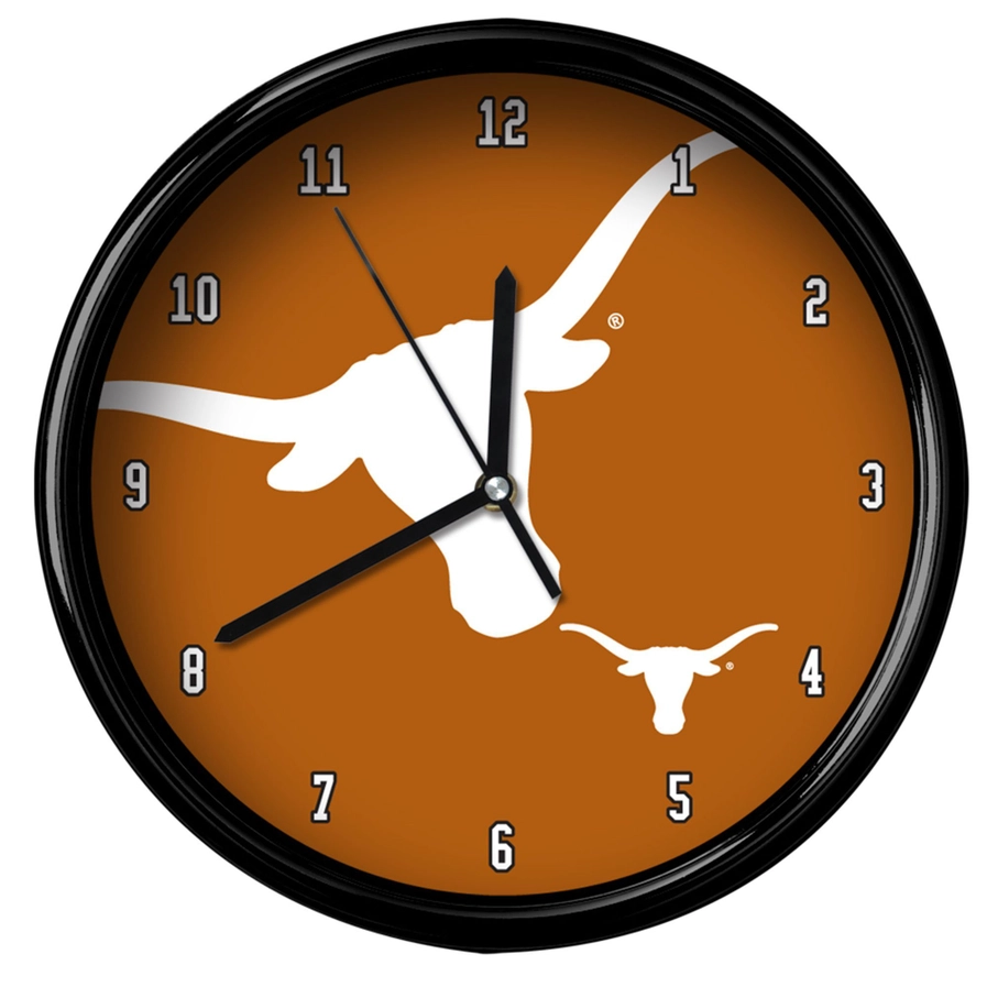 Big Logo Clock, Texas Longhorns