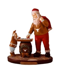 Checkerboard Santa, Texas Longhorns