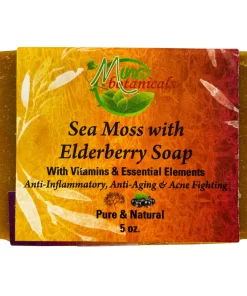 Sea Moss with Elderberry Handmade Soap