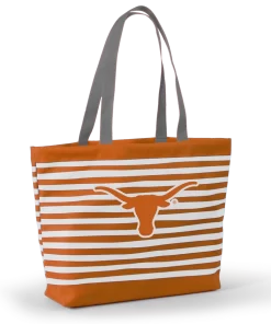 Texas longhorns Tatum Tote Wavy Striped