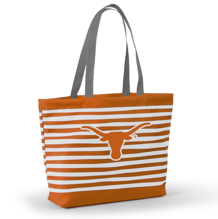 Texas longhorns Tatum Tote Wavy Striped