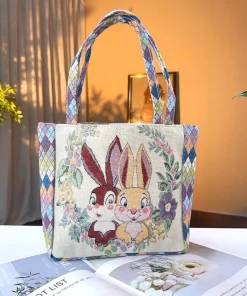 Canvas Tote Rabbit