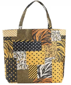 Leopard Tiger Zebra Polka Dot Tote Bag