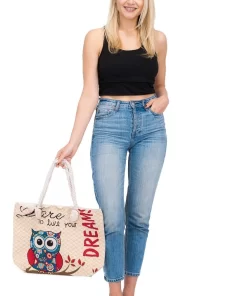 Alternative view of Owl Novelty Tote Collection