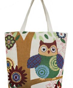 Owl Novelty Tote Collection Tree