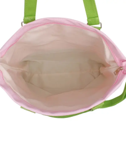 Alternative view of Aka Sorority Thick Pink Canvas Embroidered Tote