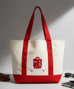 Dst Sorority Large Canvas Tote Bag Reusable Merch