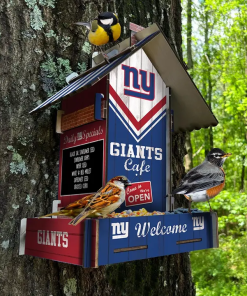 New York Giants Bird Feeder