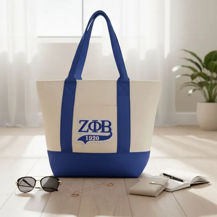 Zpb Mini Canvas Tote Bag 1920 Embroidered Merch - Image 3