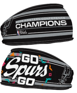 Western Conference Champions San Antonio Spurs 2026 Western Conference Head Bands